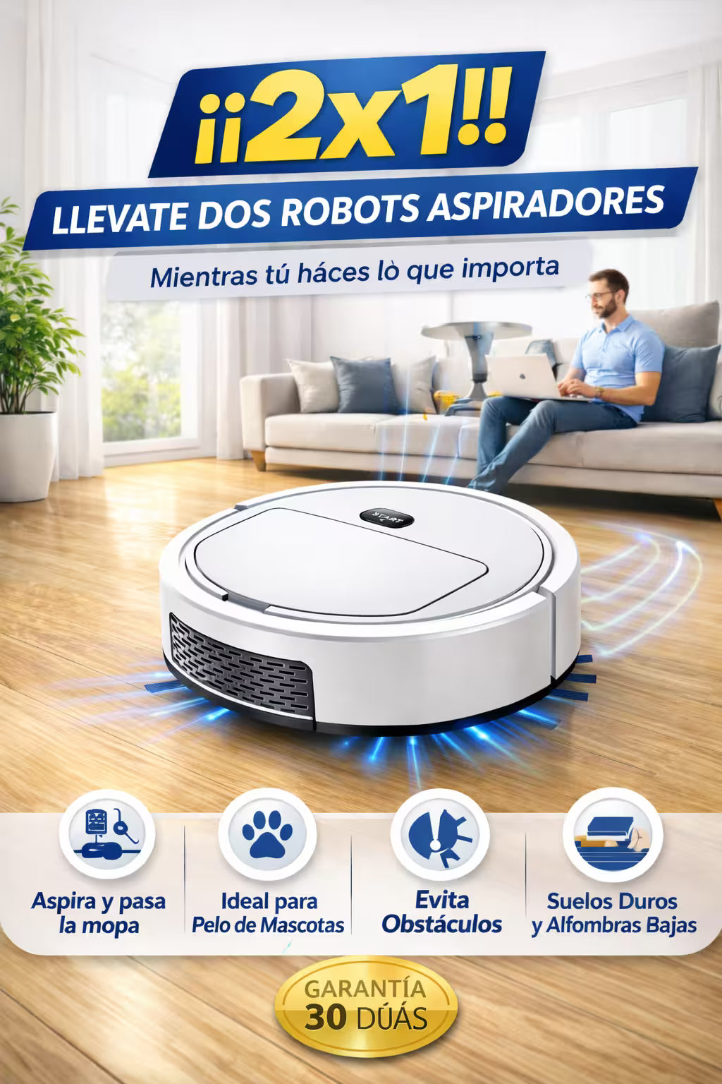 RobotClean - Pack 2×1.