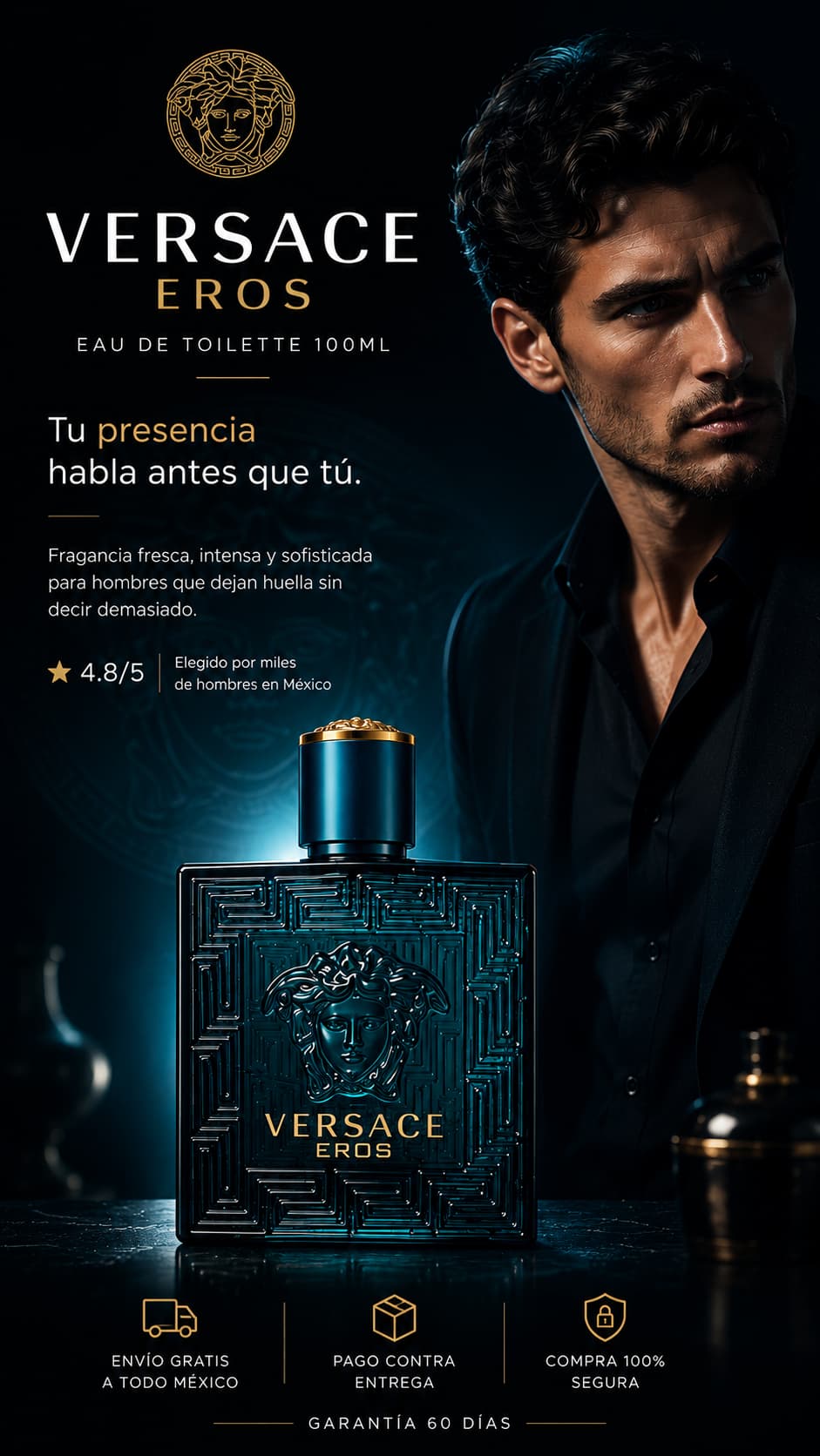 Perfume Versace Eros 100ml