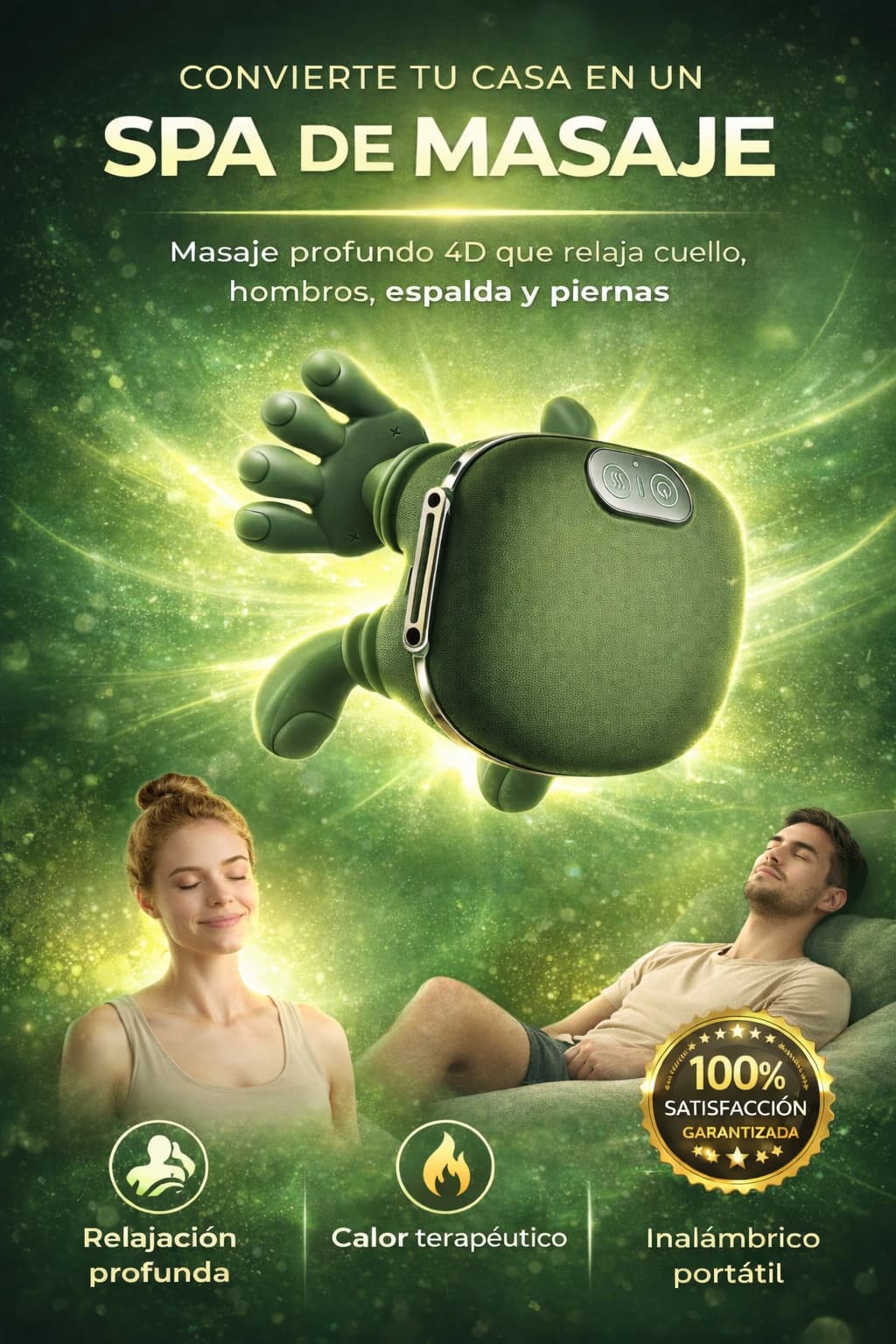 Masajeador RelaxPro – Quita la tensión al instante