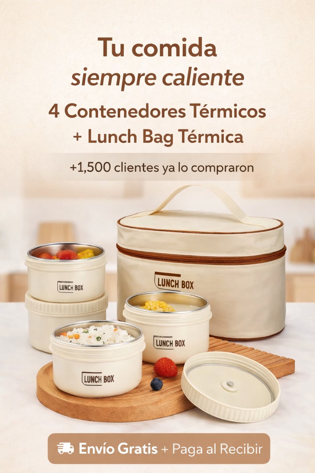 Lunch Box™ – Tu comida siempre caliente