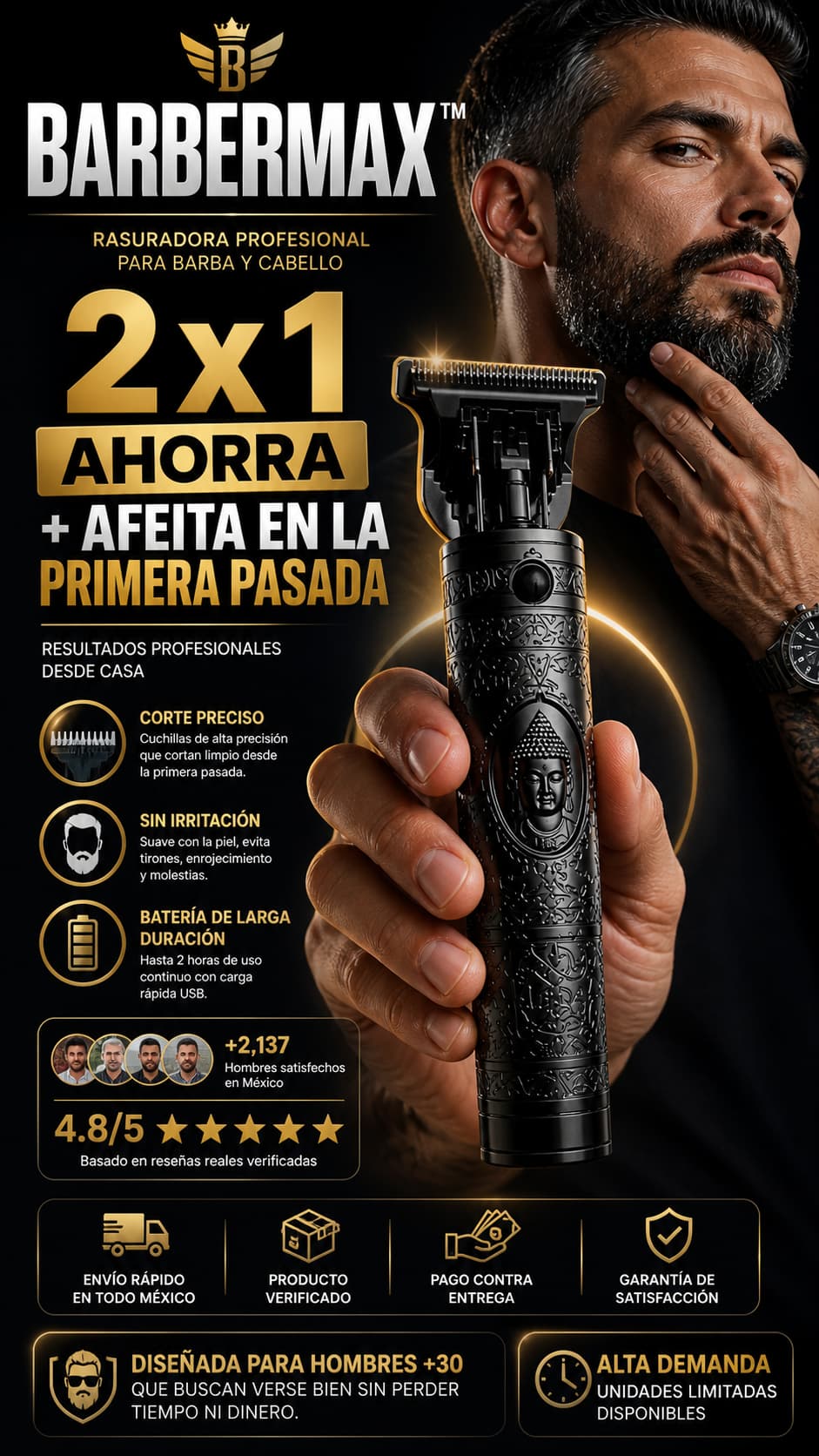 BarberMax – Compra 1 llevate 2