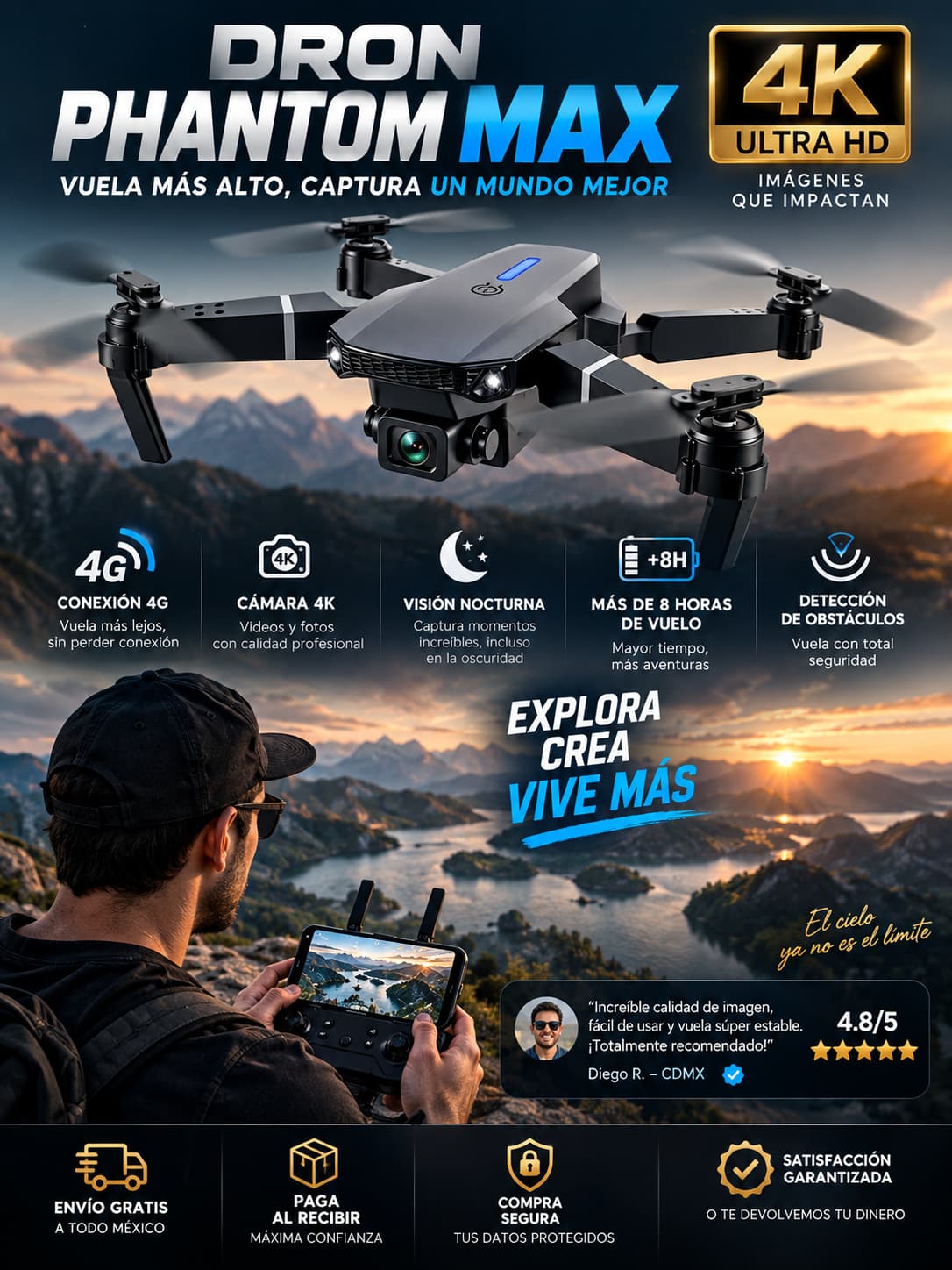 Dron Phantom Max