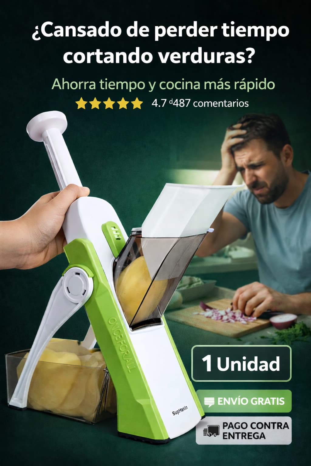 Cortador Multi – 4 cortes en 1