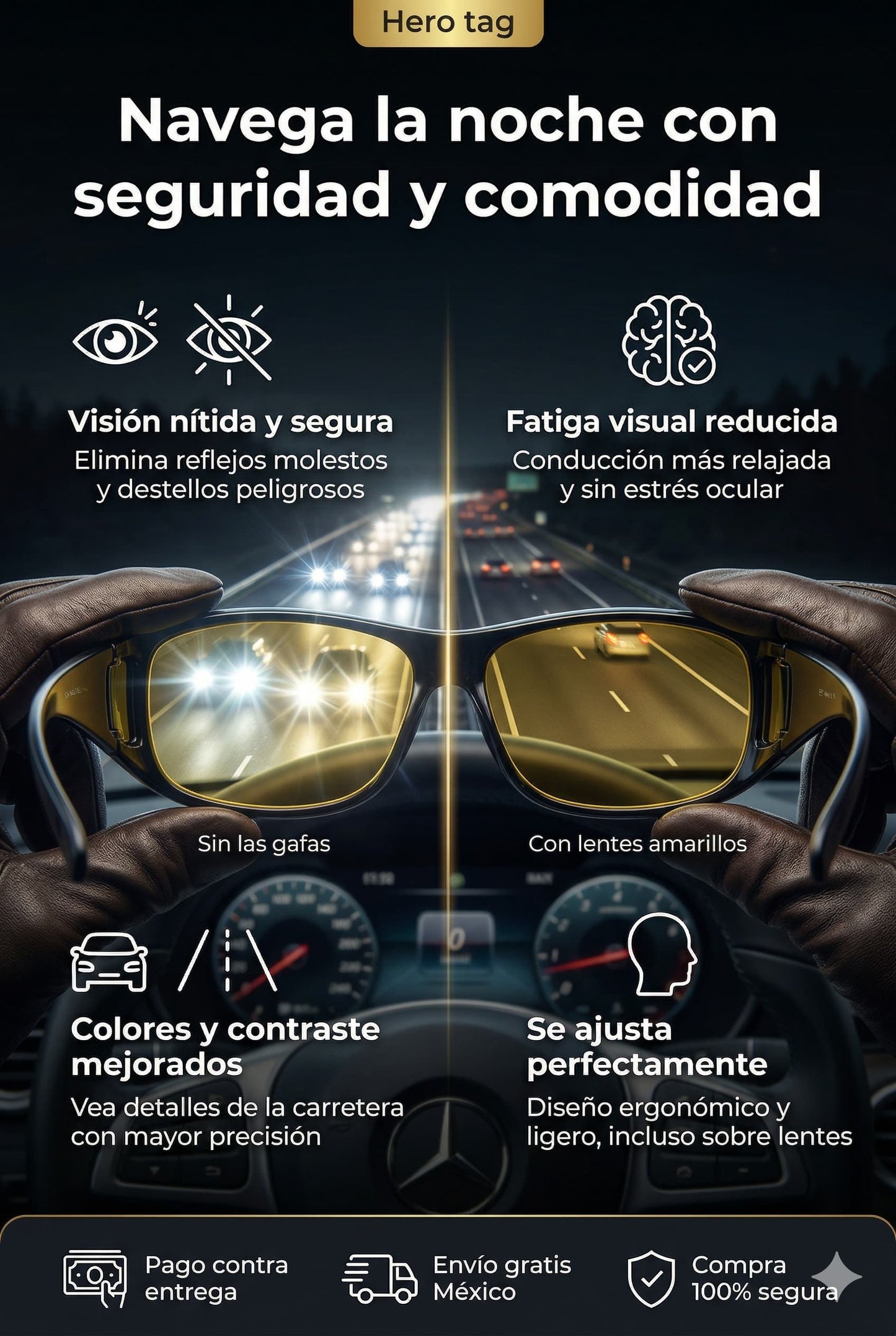 Gafas Visión Nocturna – 2 Pares al Precio de 1