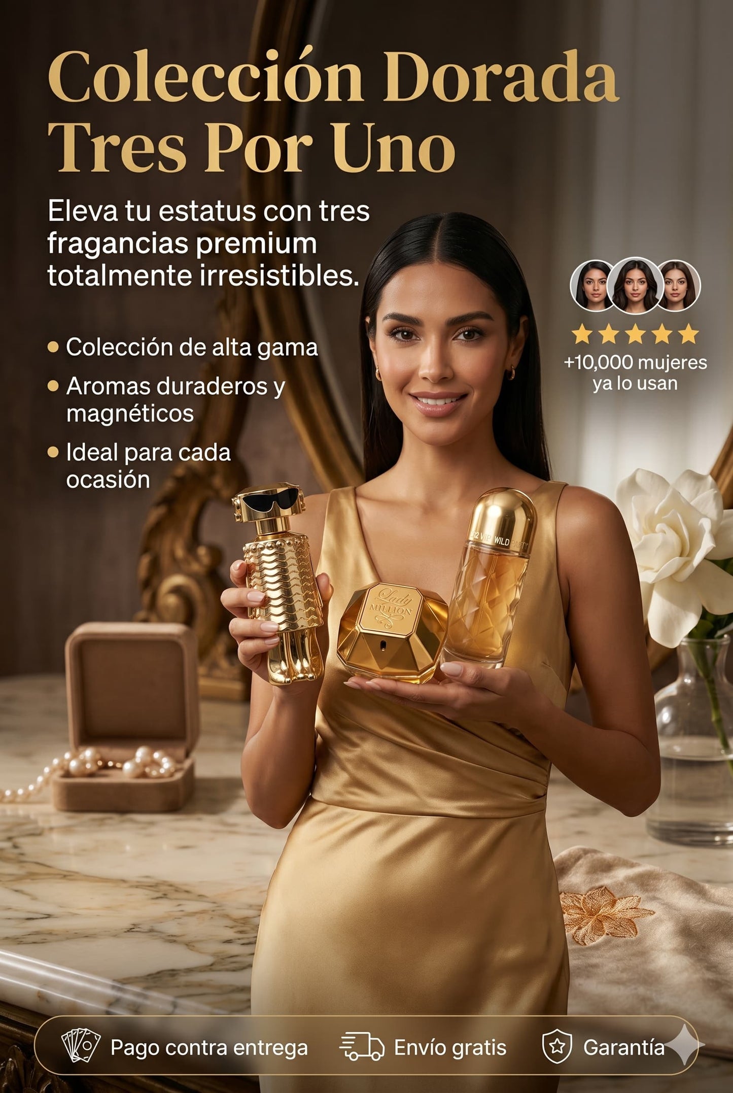 Combo Mujer Elegante 3X1