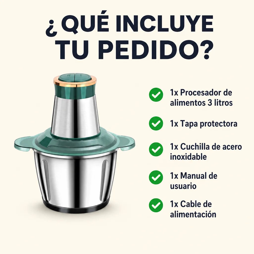 Qué incluye tu pedido