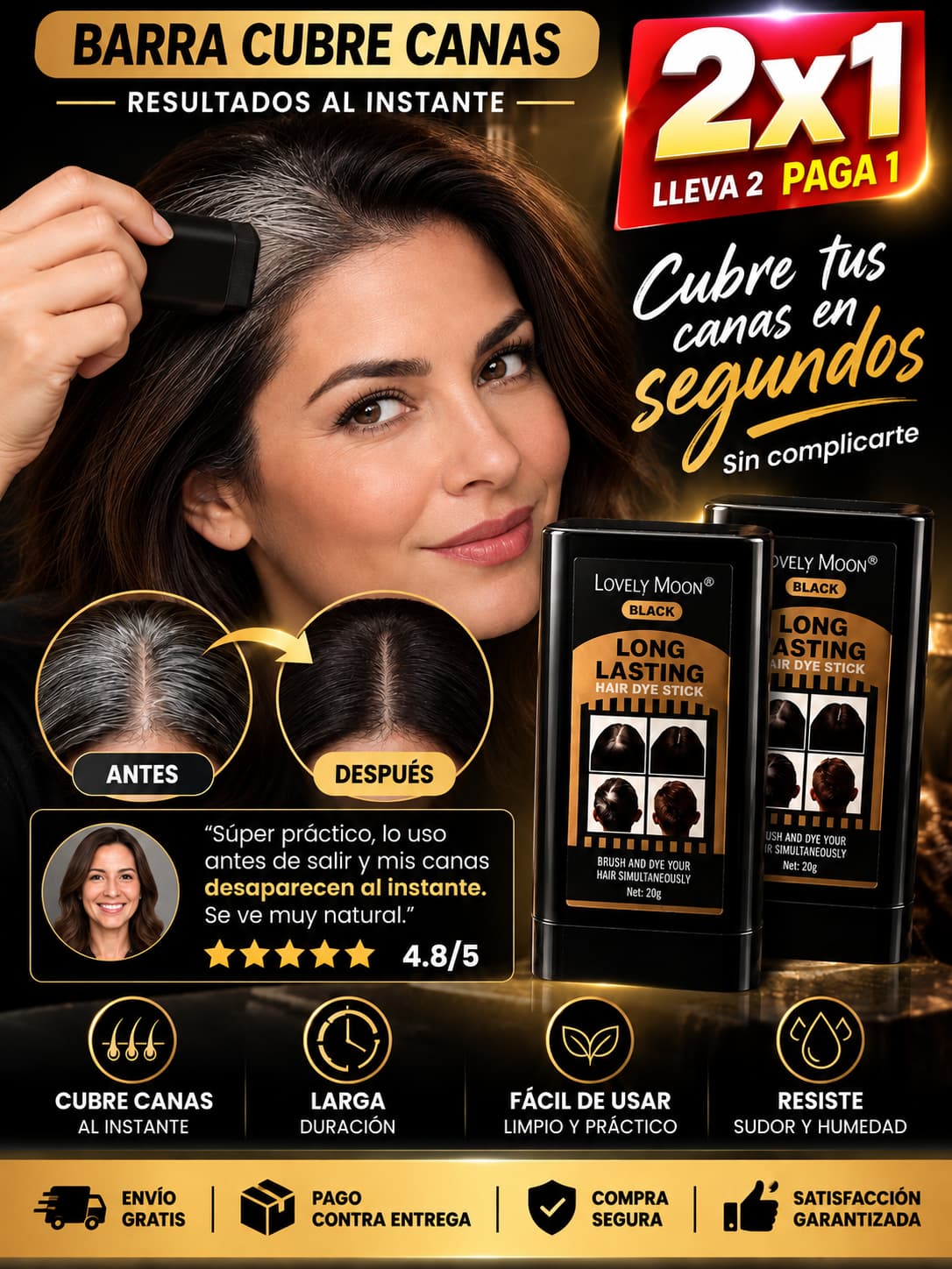 Barra Cubre Canas - 2x1 Hoy