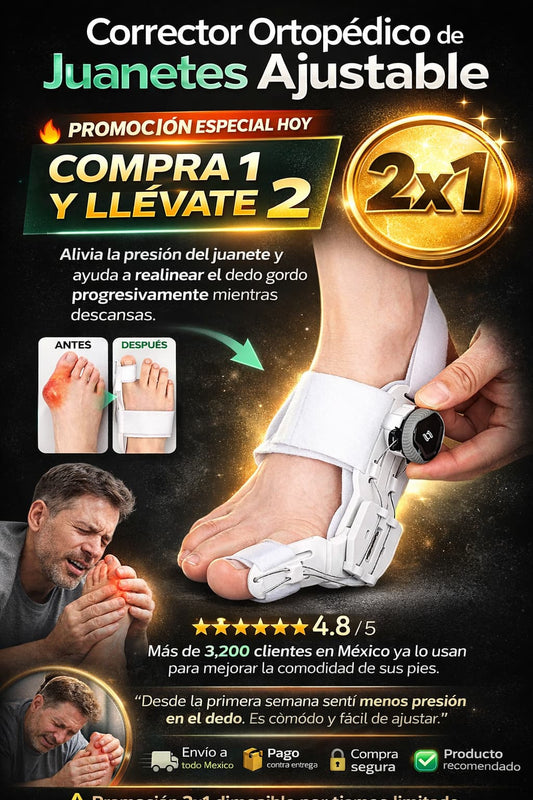 Corrector JuanetFix - Compra 1 Llevate 2