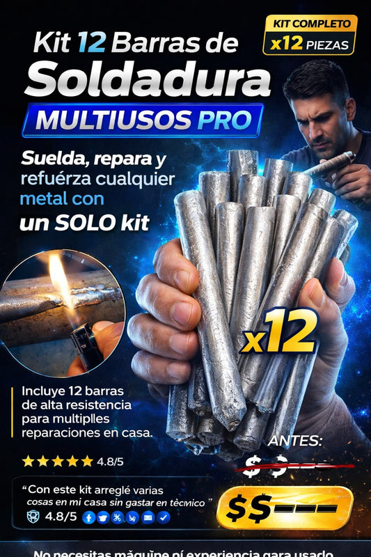 PowerSold 12 Barras – Reparación Instantánea