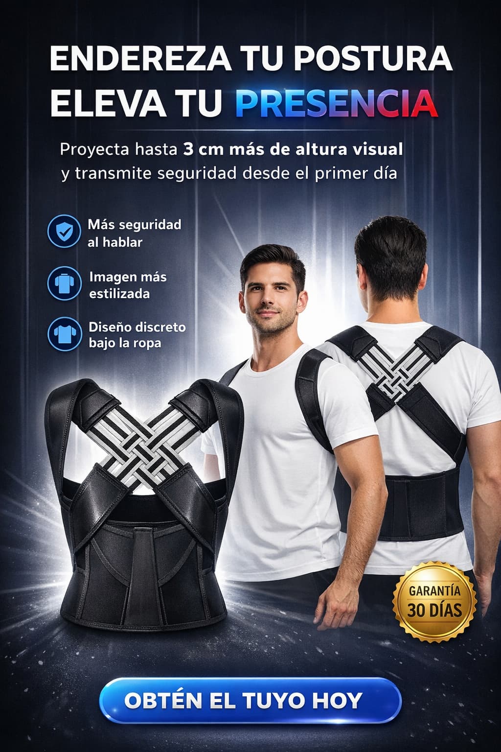 PosturaMax – Endereza tu espalda al instante