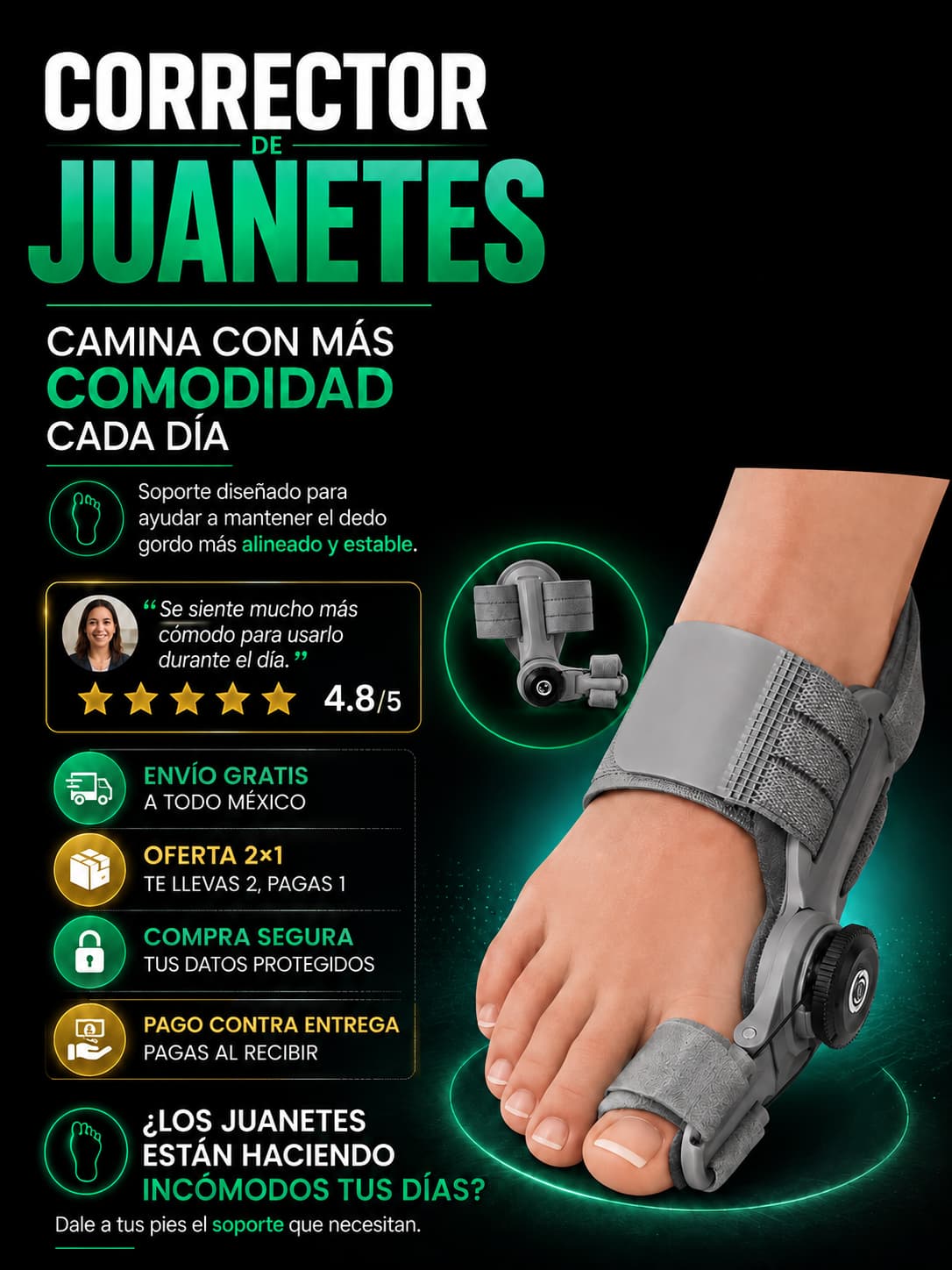 Corrector De Juanetes - 2x1