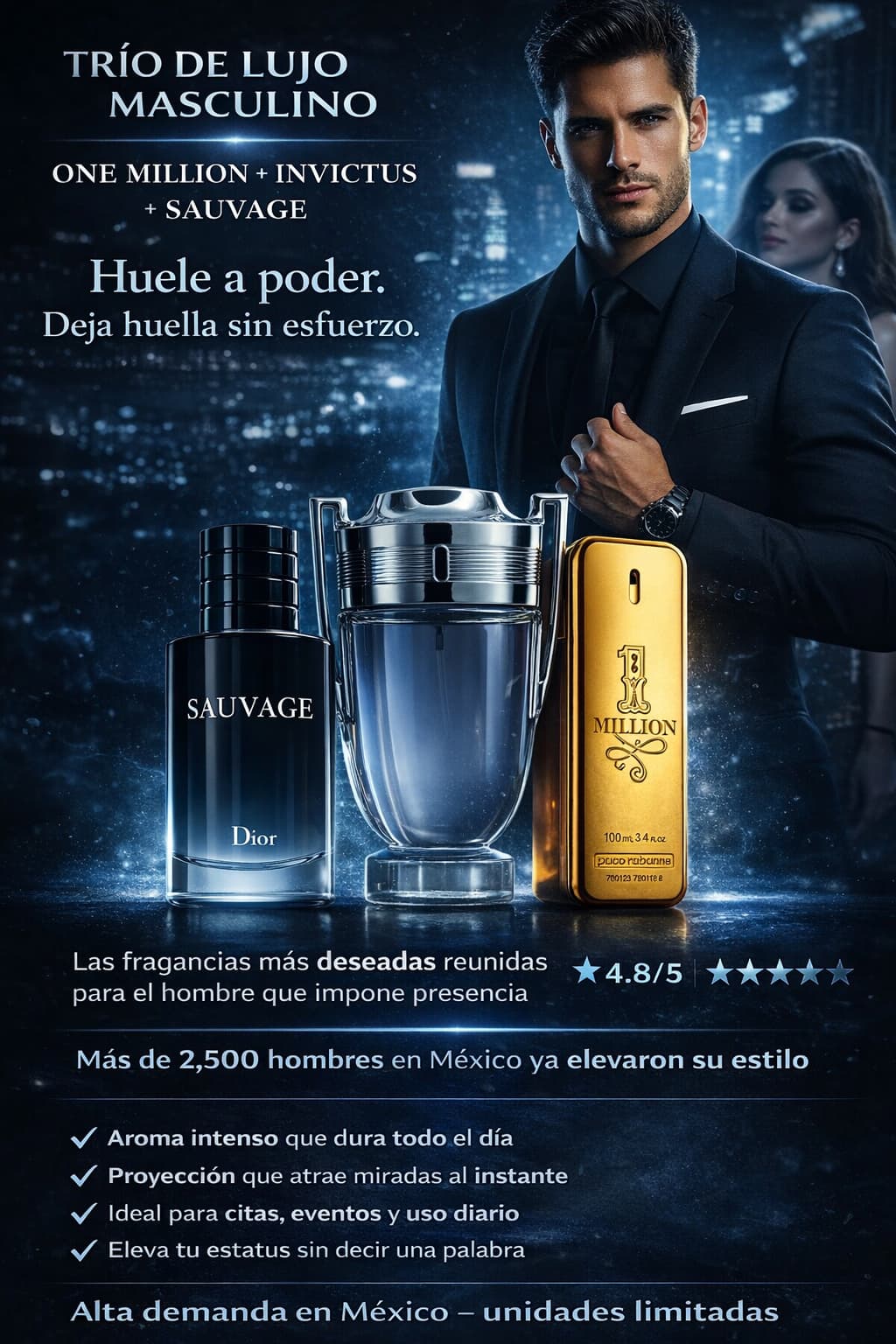 Trío Perfumes De Elite