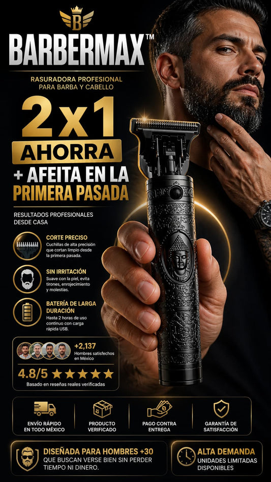 BarberMax – Compra 1 llevate 2