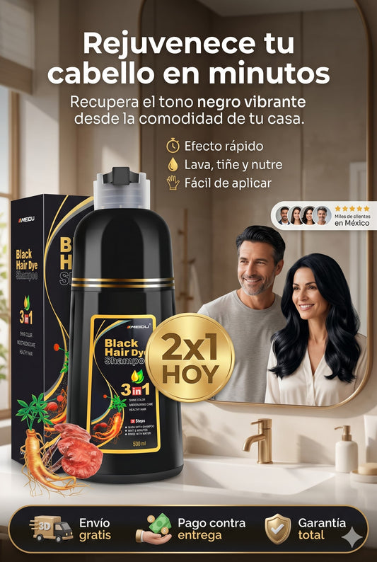 Shampoo BlackFix - 2X1