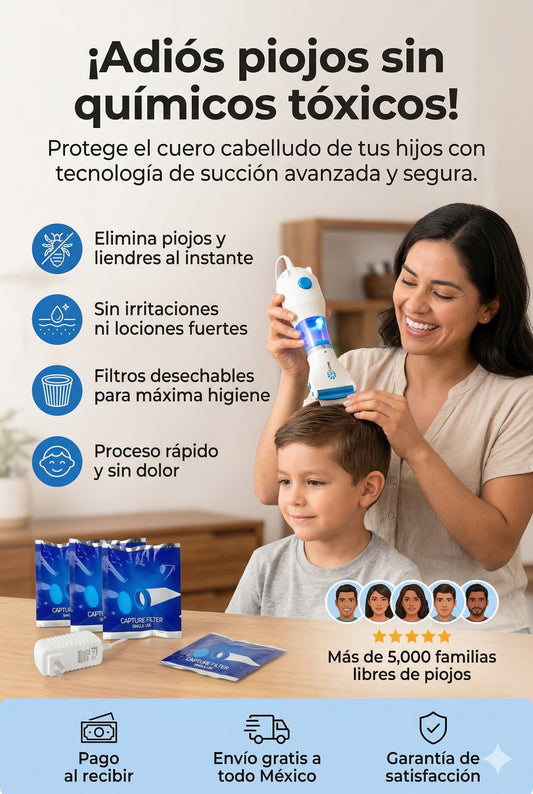 Peine ZeroPiojos - Limpieza total sin químicos