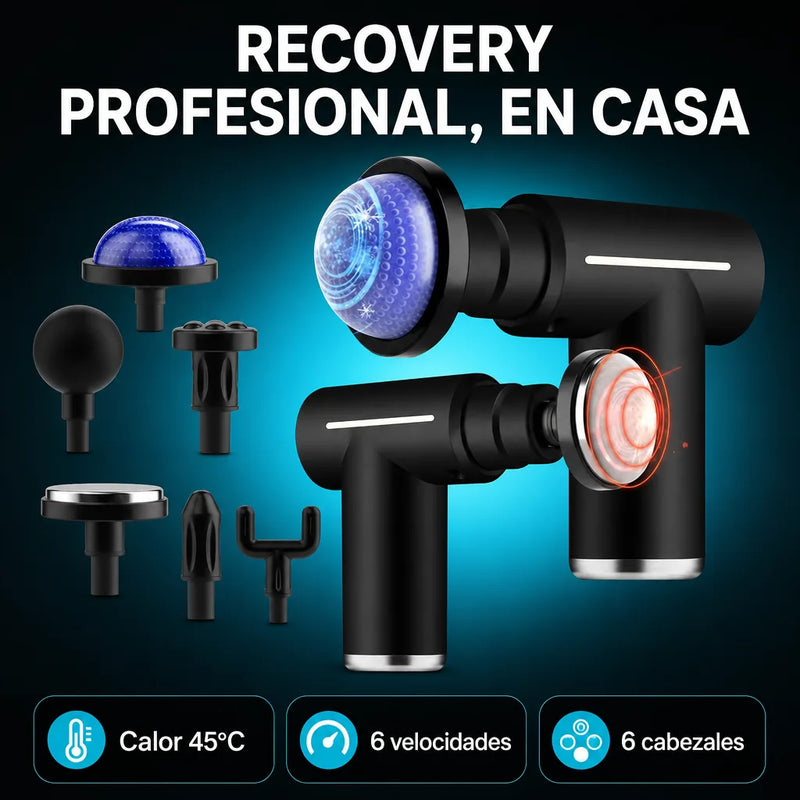 Pistola de Masaje Calor + Frío