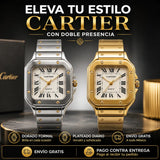 Combo de 2 Reloj Estilo Cartier Santos