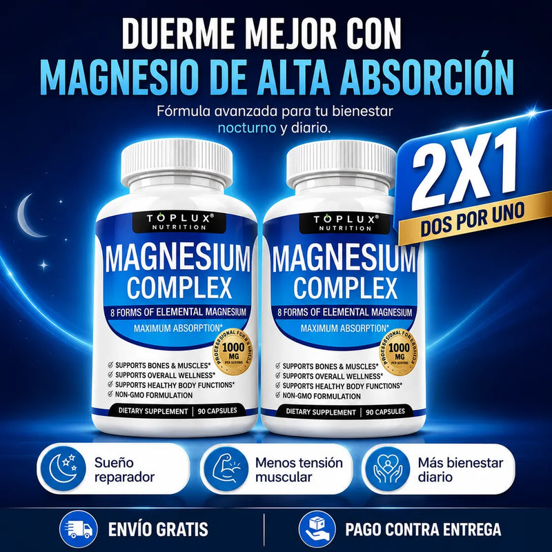 Magnesio Complex Toplux 90 Cp