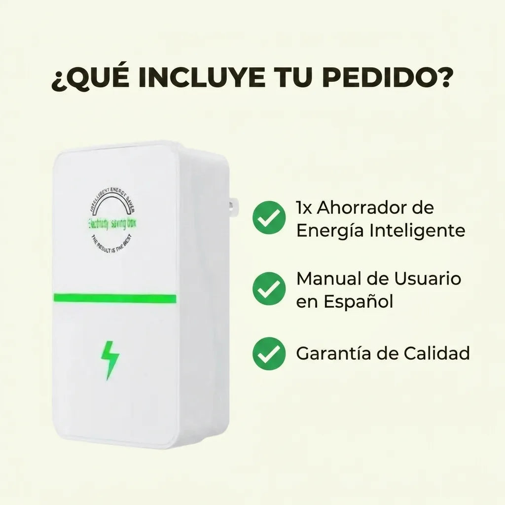 Qué incluye tu pedido