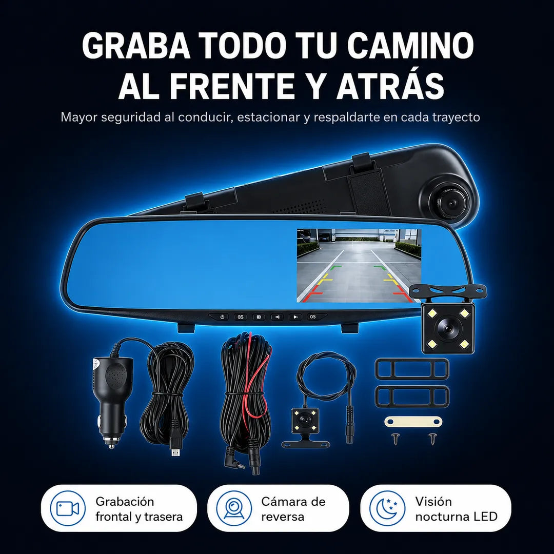 Cámara Retrovisor HD