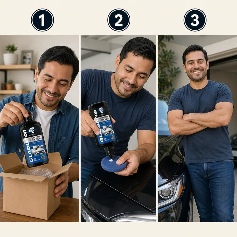 Cómo usar el producto en 3 pasos