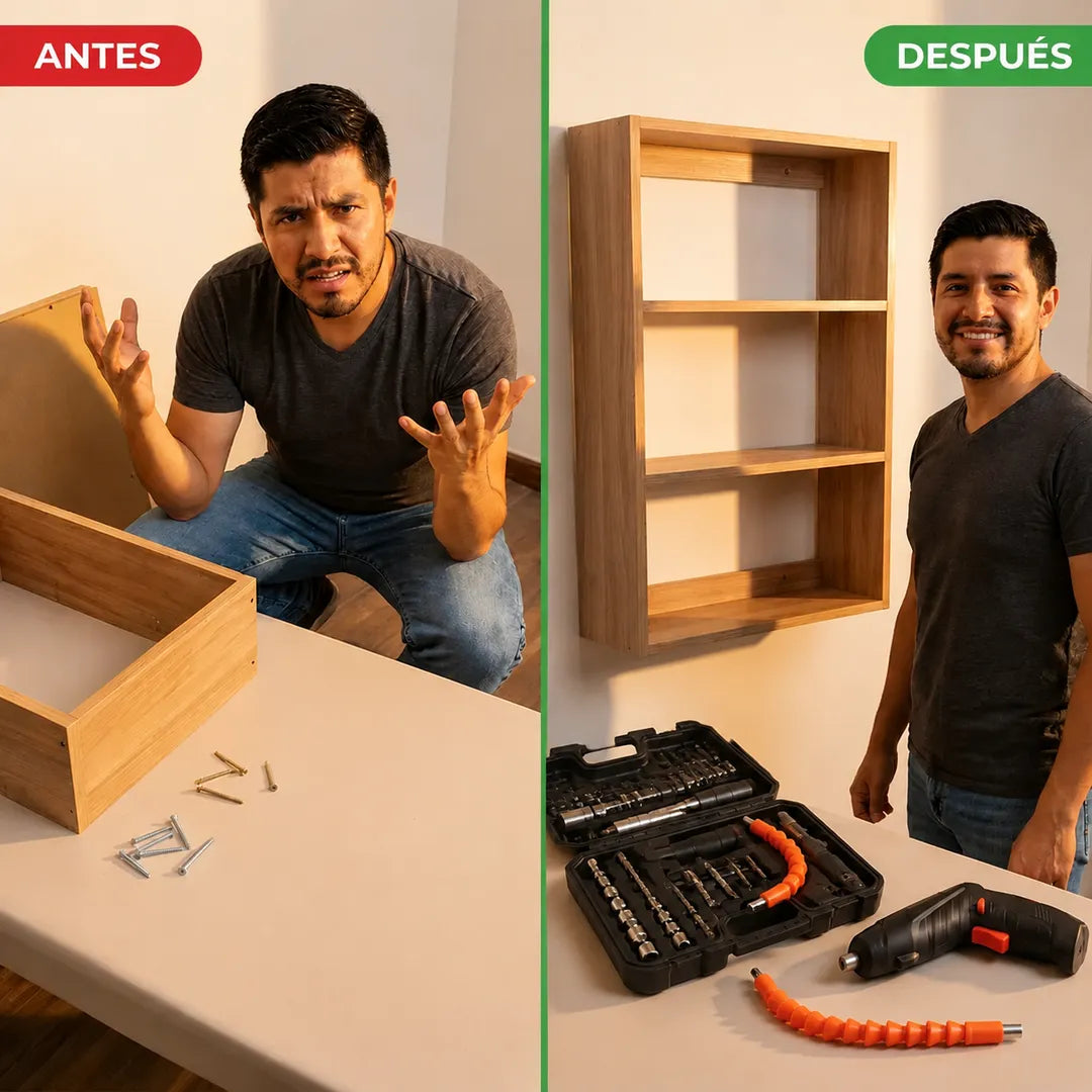 Antes y después