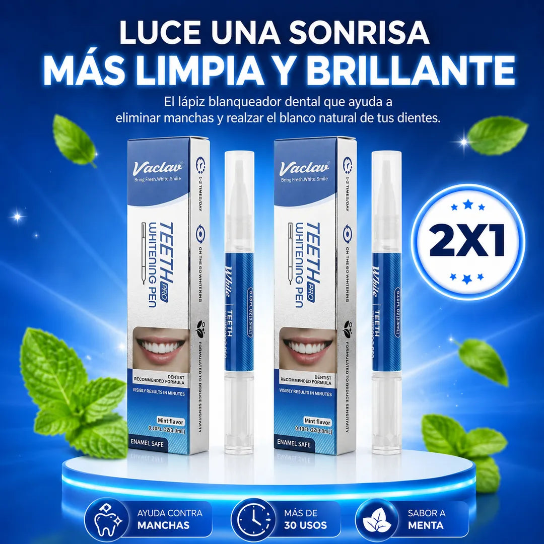 Lápiz blanqueador dental