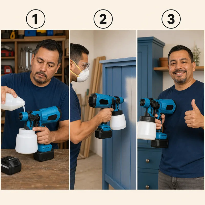 Cómo usar el producto en 3 pasos