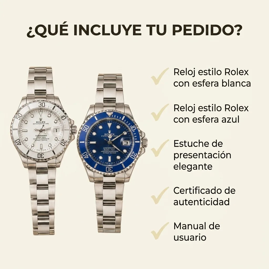 Qué incluye tu pedido